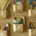 Cómo hacer un organizador para bolis y demás ...